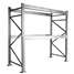 Red Steel Galvanized Pallet Rack Teardrop Step Beam